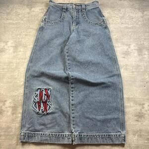 Baggy JNCOs Rollin Light Wash Skater Jeans